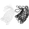 COHEALI Rete da Basket Sostitutiva in Nylon 2 Pezzi 12 Anelli per Canestri Standard, Resistente alle Intemperie, Installazione Facile per Campi Coperti ed Esterni