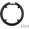 JCUQGDOO Paracatena per bicicletta, 42-44 denti, per mountain bike, con 4 viti, protezione universale per catena, anello di protezione per catena per mountain bike e debolezze da strada