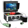 NGTFDCP Fotocamera Kit Videocamera per Pesca Subacquea 15m 30m 50m. Ecoscandaglio 6.PZ. Luci Bianche con Monitor A Colori da 7 Pollici per Il Ghiaccio Marino per Kayak da Barca(F009MJ-15M-W)