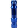 Minhe Manico per canna da pesca con clip di montaggio per mulinello da pesca a mosca, componente di installazione fai da te per manutenzione e riparazione di canne da pesca a mosca (24#(26#(22-24mm) blu)