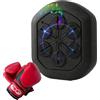 Generic Macchina da boxe Bluetooth intelligente con musica e luci a LED, include guantoni da boxe per allenamento a casa e in palestra
