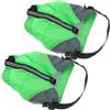 AKOOSY Ghette da Corsa Leggere e Resistenti in Poliestere Verde, Protezione Anti-Sabbia per Scarpe da Trail Running e Trekking, Essenziali per attività Outdoor Unisex