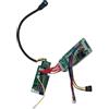 Caswynlife Display per cruscotto scooter elettrico per Ninebot F2 Pro, schermo impermeabile, tachimetro e monitor dati, parte di ricambio nero e verde
