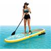 Aredwhiterui Tavola Paddle Gonfiabile Adulti con Controllo Sterzo 500W10A