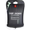 Xweptuy Doccia da Campeggio Riscaldamento Solare Doccia Portatile Borsa da Campeggio da 5 galloni con Tubo Rimovibile ＆ Docce solari Esterne on/off per Spiaggia Nuoto