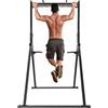 HZXXZY Power Tower Dip Station, sbarra per trazioni pieghevole, autoportante, regolabile in altezza, multifunzione, dispositivo di allenamento per il fitness, per trazioni, flessioni, addominali, struttura