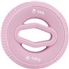 KIXZSAZ Set di esercizi per rafforzare la presa per donne, uomini e anziani, anelli in silicone di qualità, diametro interno 3,8 cm/1,50 pollici, anello di, rosa, da 5 a 10 kg