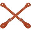 TEHAUX Cinghie per Speroni Regolabili in Finta Pelle per Equitazione da Uomo e Donna, Accessori per Stivali da Cowboy, Sicurezza Aggiunta e Sostituzione Comoda