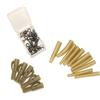 Generic Set di 30 accessori per la pesca alla carpa, inclusi ami per la carpa, girelle e manicotti anti-groviglio