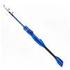 Sandyseptember Canna telescopica leggera in fibra di carbonio per ghiaccio per pesca d'acqua dolce per pesca e acqua salata (90 cm blu)