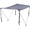 Asixxsix Baldacchino Parasole per Barca Gonfiabile, Tessuto Oxford 210D