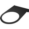 Gadpiparty Supporto da Parete per Palloni in Acrilico Nero, Espositore Stabile per Basket e Pallavolo, Organizer Sportivo Moderno per Uffici e Camere