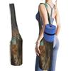 KHAUERBC Borsa da palestra con cartello stradale sulla montagna Oga, borsa per tappetino da yoga, per donne e uomini. Borsa in tela leggera per yoga, pilates, studio, allenamento, uso all'aperto