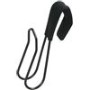 Generic Supporto per palline da golf in metallo imbottito in schiuma, portatile a forma di U, per uso in campo da golf, Nero , One Size, Stile unico