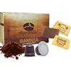 Caffè Vulcanus - Caffè aromatizzato - Capsule compatibili con le macchine Nespresso* (Gianduia, 30 Capsule)