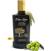 ORO LA SENDA ALMAZARA Olio extravergine di oliva biologico- Olio EVO di varietà Picual e Cornicabra di alta qualità, intenso e fresco | Raccolta precoce di olive verdi, spremitura a freddo (500ml)