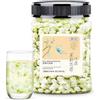 Lunaeturn Tè ai Fiori di Gelsomino 50g - Gemme di Gelsomino Essiccate Infuso Naturale Senza Caffeina Ideale per Bevanda Calda e Fredda Ufficio Relax Serale