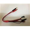 Radiokontrol Set 4 Cavi per Imax B6 e caricabatteria Compatibile con Tamiya con Attacco a Banana Li-po Ni-MH