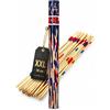 GERLINOVA Mikado Gioco XL - 41 bastoncini in legno, lunghezza 38 cm, giocattolo classico in legno per bambini e adulti