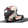 OPO 10 Camion in Miniatura in Scala 1/43 Compatibile con Il Trattore Iveco Stralis Hi-Way 2016 Abarth Hachette IXO CT001
