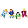 Goki - Bambole Flessibili pandilla Bambine Neonato, Multicolore (51499)