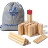 WOODENFUN Kubb vichinghi gioco all'aperto in legno di scacchi svedesi con sacchetto partito giochi per bambini e adulti