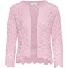 JdY Jdysun 3/4 Cropped Cardigan Knt Noos all'Uncinetto, Dolce Lilla, XS Donna