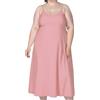 Tycoonest Camicia da notte da donna senza maniche, abbigliamento da notte taglie forti, camicia da notte loungewear in jersey morbido e comodo abbigliamento estivo
