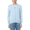 GANT Casual Cotton Zip Cardigan Maglione, Fresco Blu, L Uomo