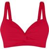 Ocean Blues Top bikini da donna push-up senza ferretto con dettagli | Coppe sagomate, spalline regolabili, ampia fascia sotto il seno, imbottitura morbida, tenuta sicura, spiaggia, piscina