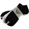 Emporio Armani Confezione 3 paia calze inside articolo 300008 CC134, 00997 Multicolor - Nero/Bianco/Blu, S - size 39/41 - UK 5/7
