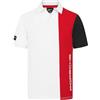 Porsche Motorsport Polo da Uomo a Righe | Polo con pannelli a contrasto tagliati e cuciti, Stemma con logo Porsche sulla manica, Colletto a maglia liscia