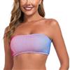 RELLECIGA Costume Donna Reggiseno Bikini Fascia Lambada Top