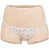 JVTUNG - Mutandine con potenziatore per fianchi in silicone per crossdresser, crossdressing, nascondere gaff, per drag queen e cosplay, bianco, M