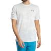 Under Armour Uomo Maglietta Jacquard Tech Vent, Distant Grey/Black, S