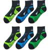 Diadora 6 paia Calzini Quarter Multisport, calzini tecnici unisex, palestra running corsa. (IT, Numero, 39, 42, Regular, Regular, 6 PAIA MULTICOLORE)
