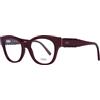 Tod's TO5174 Occhiali da Sole, Rosso (Bordeaux Luc), 51.0 Unisex-Adulto