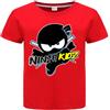 Forlcool Ninja Kidz Kids T-Shirts Casual Summer Sport Tops 100% Cotton Tee