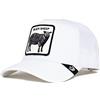 Goorin Bros. - The Farm - Cappello da Camionista Regolabile in Pelle Verniciata Unisex, Cappellino da Baseball Uomo