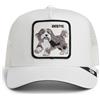 Goorin Bros. Goorin Ki-Cap Trucker Bestie, bianco, bianco, taglia unica