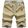 Djtnzdm Pantaloncini Bermuda Uomo Corti Esivi Firmati Pantaloni Corto Cargo Eleganti Chino Casual Golf Shorts Uomo Cotone Elastico in Vita XXL Khaki