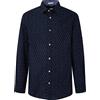 Pepe Jeans Formby, Camicia Uomo, Blu (Dulwich),S