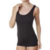 JADEA 6 Pezzi Canotta Donna Spalla Larga 4182 in Cotone Elasticizzato