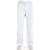 Dickies 81006 - Pantaloni Pull-on da Uomo con 7 Tasche, Elastico in Vita con Chiusura a Bottone, Bianco, M