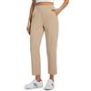 Libin Pantaloni da Tuta Golf Donna Elasticizzati Sportivi 7/8 Jogging con Elastico in Vita, Comoda Elegante Casual Sartoriali con Tasche Adatti per Lavoro, Ufficio, Sport 25, cachi2 L