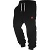Generic Baggy Color Block Cinch Bottom Pantaloni della tuta da uomo Atletici Inverno Autunno Casual con tasche Joggers Pantaloni larghi Comodi Active Lounge Pantaloni Accoglienti 2025 Pantaloni Yoga Corsa