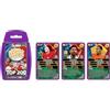 Top Trumps World Football Stars Top 200 - Set di carte da gioco n. 4, gioca con Mohamed Salah, Riyad Mahrez, Rúben Dias e Darwin Núñez, regalo educativo per bambini dai 6 anni in su