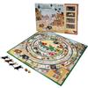 DQB DeQUBE DEQUBE - Set Oca di San Fermin - Include 4 mini tori da collezione e dadi in legno - Dimensioni tavola 50 x 50 cm 924D00180