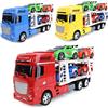 TURBO CHALLENGE 097280 - 4 Sports Car - Red, Blue, Green and Orange - Truck of 50 cm - Plastic - from 3 Years