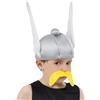 Chaks - Elmo di Asterix da uomo, accessorio per costume da gallico
